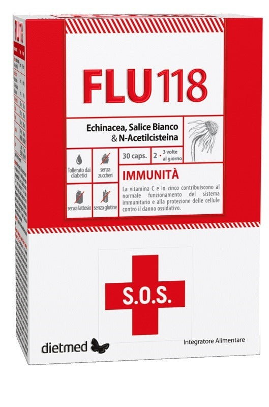 nessuno flu118 30 capsule 073 g ean 5605481107009