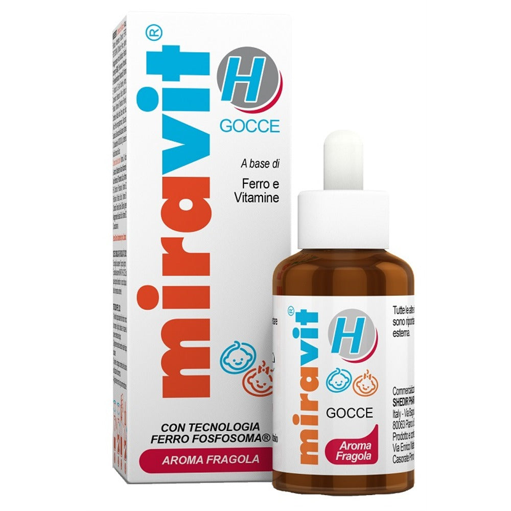 nessuno miravit h gocce 15 ml fragola
