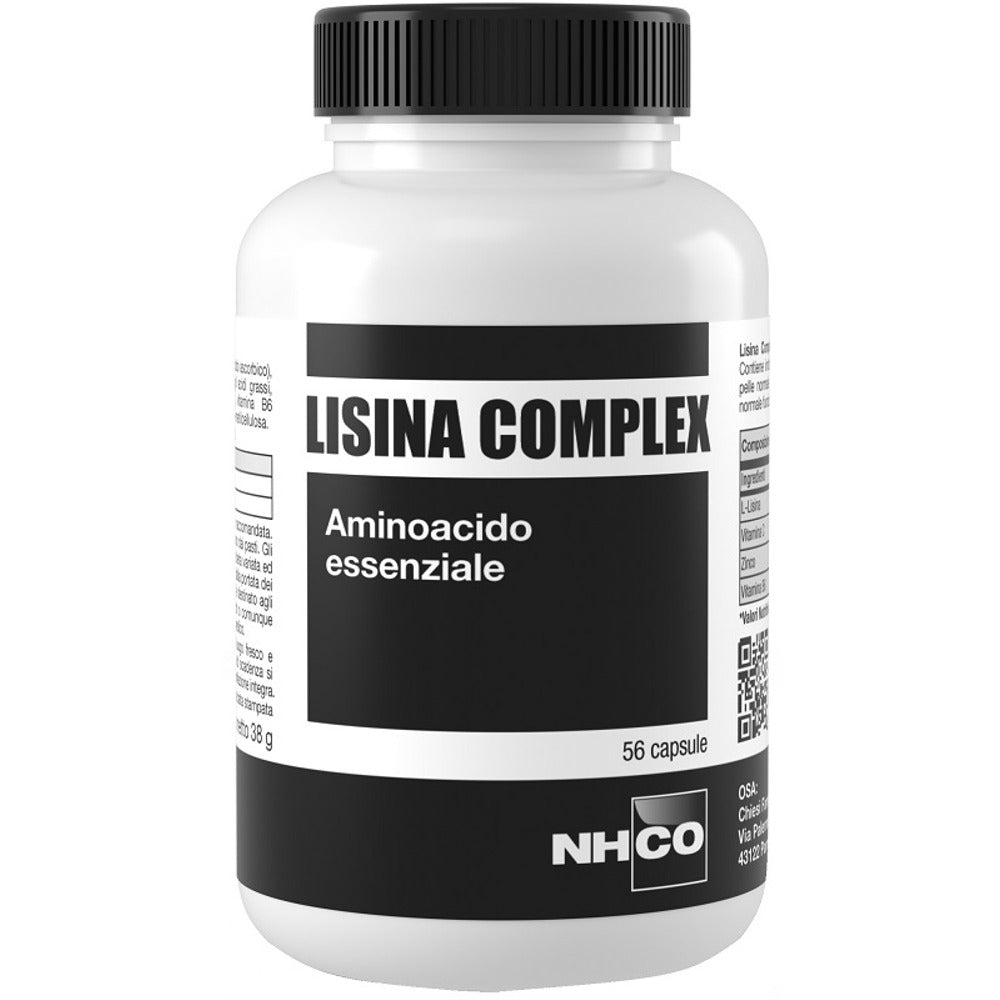 nessuno nhco lisina complex 56 capsule ean 8025153017028