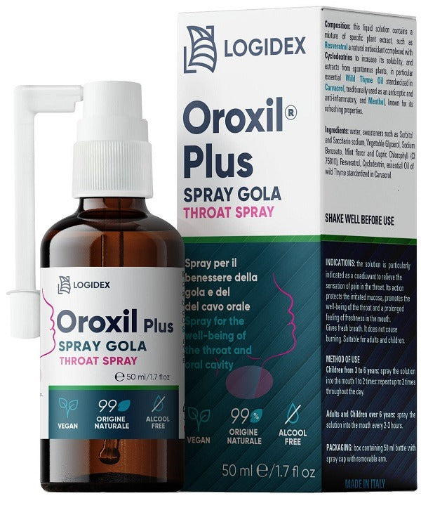 nessuno oroxil plus spray gola cavo orale 50 ml