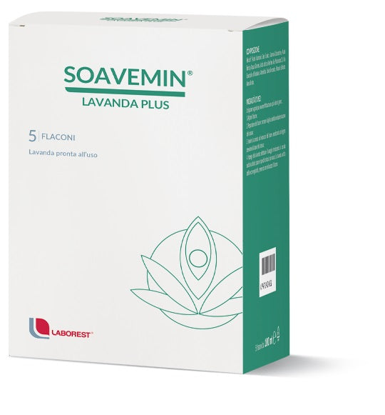 nessuno soavemin lavanda plus 5 flaconi da 100 ml