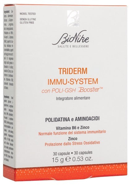 nessuno triderm immu system 30 capsule ean 8029041219921