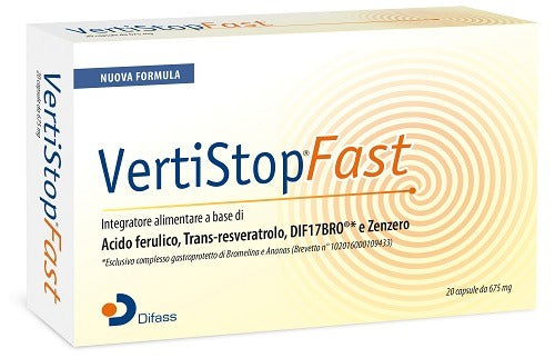 nessuno vertistop fast 20 capsule da 675 mg