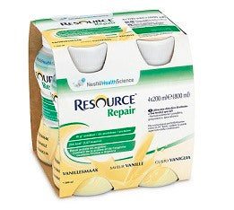 nestle it healthcare nu resource repair vaniglia 4 bottiglie 200 ml nestle ean 7613033450129
