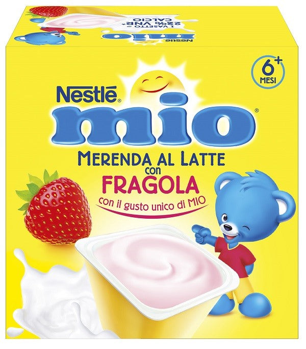 nestle italiana mio merenda fragola 4 x 100 g nestle ean 7613033780622