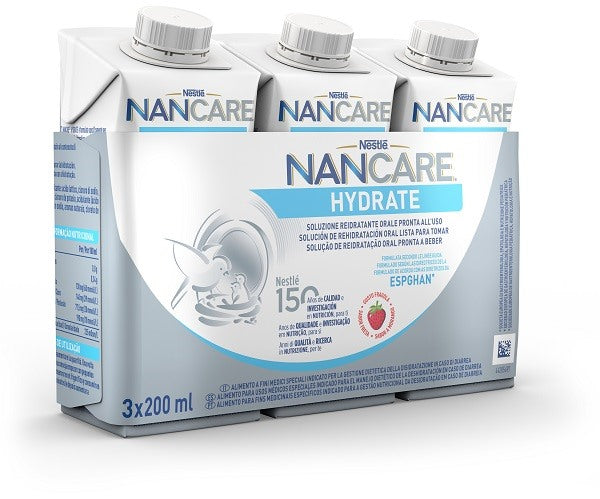 nestle italiana nancare hydrate liquido 3 pezzi da 200 ml ean 8445290386830