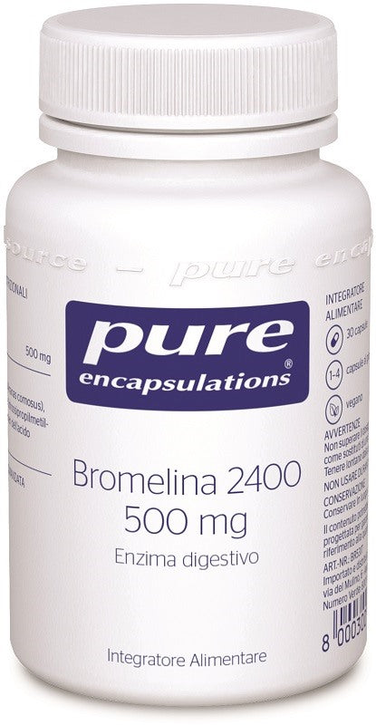nestle italiana pure encapsulations bromelina 30 capsule pure encapsulations ean 8000300395020