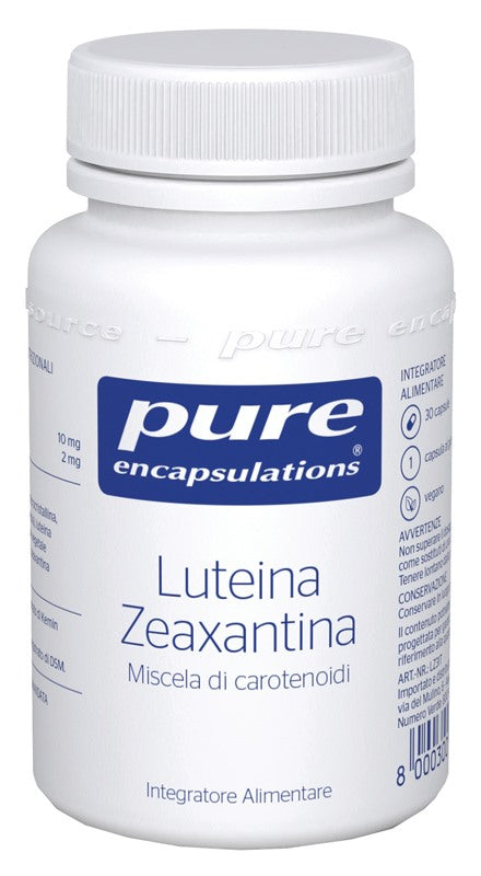nestle italiana spa pure encapsulations luteinazeaxantina 30 capsule pure encapsulations ean 8000300395228