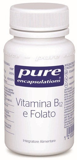 nestle italiana spa pure encapsulations vitamina b12 e folato 30 pastiglie nestle ean 1210000900623
