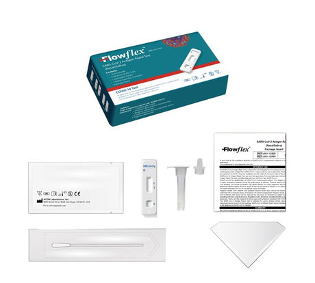 nevia biotech test antigenico rapido covid 19 flowflex determinazione qualitativa antigeni sars cov 2 in tamponi nasalisaliva mediante immunocromatografia uso professionale ean 6921756492496