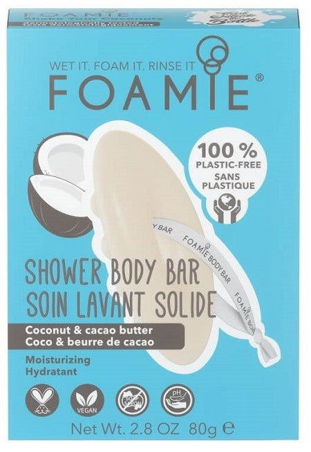new flag gmbh foamie docciaschiuma bar shake your coconuts 80 g ean 4063528008923