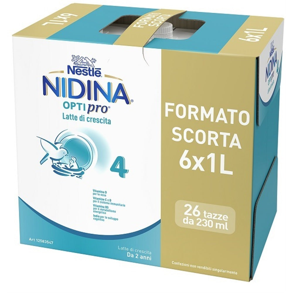 nidina nidina optipro 4 liquido 6 x 1 l nidina ean 8445290527325