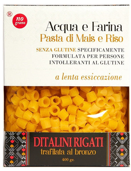 nograno nutri te ditalini rigati acqua e farina mais e riso 250 g ean 0652733288059