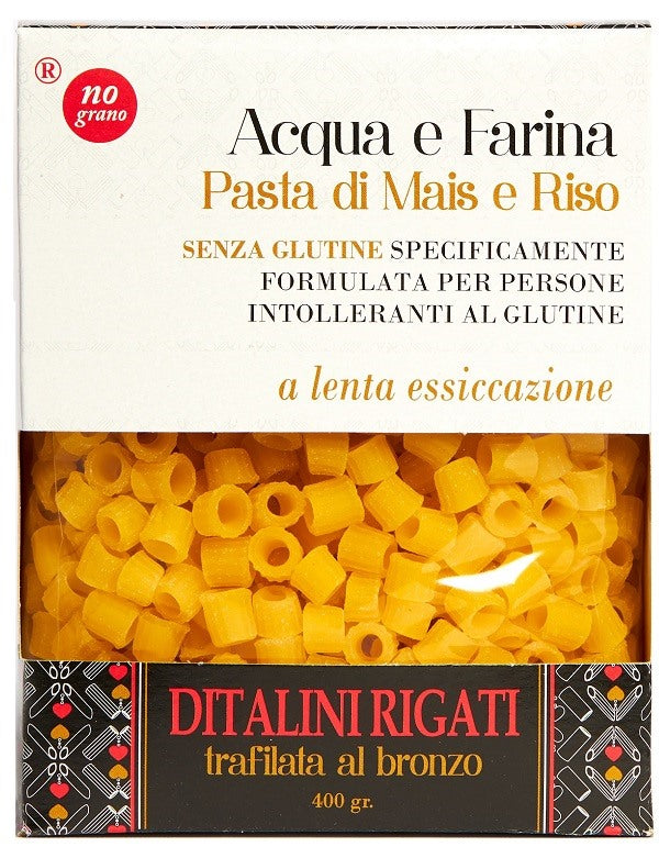 nograno nutri te ditalini rigati acqua e farina mais e riso 250 g ean 0652733288059