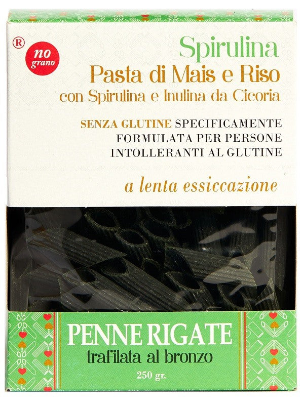 nograno nutri te penne rigate con spirulina mais e riso 250 g ean 0652733576187