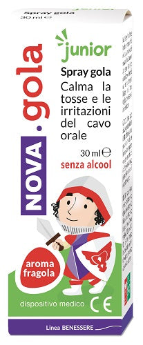 nova argentia srl ind farm nova gola spray junior fragola 30 ml nova argentia ean 8056471910609