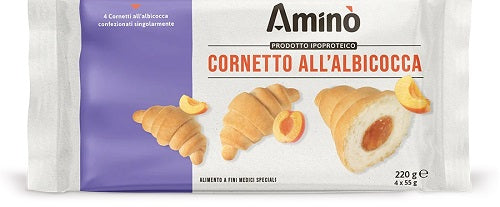 nove alpi amino cornetto albicocca 4 pezzi da 55 g ean 8015990841085