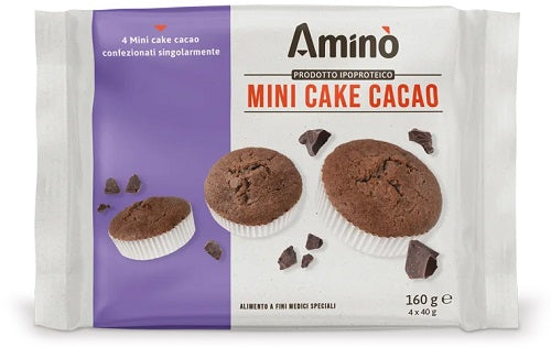 nove alpi amino mini cake cacao 4 pezzi da 40 g ean 8015990841078
