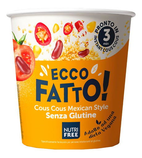 nt food nutrifree ecco fatto cous cous mexican style 70 g nutrifree ean 8008696031959