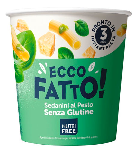 nt food nutrifree ecco fatto sedanini al pesto 70 g nutrifree ean 8008696031911