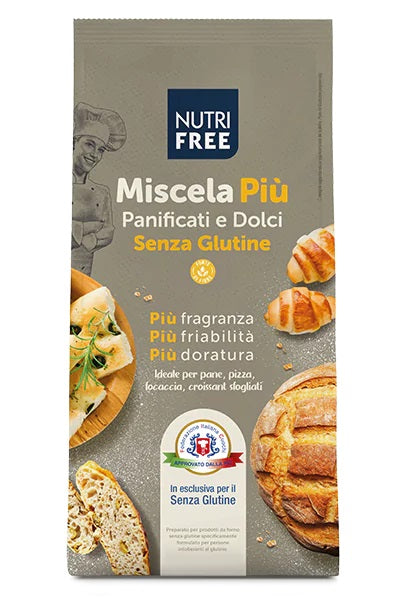 nt food nutrifree miscela piu panificati e dolci 1 kg nutrifree ean 8008696031843