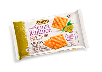 nuova ind biscotti crich gusto senza rinunce crackers salati con olio extravergine di oliva 2 200 g ean 8008620071006