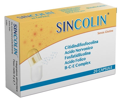 nutralbiofarma sincolin 20 capsule nutralbiofarma ean 7427116172842