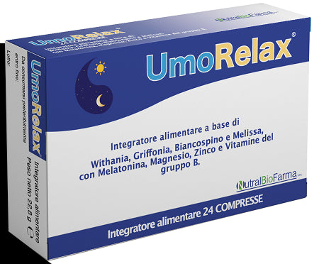 nutralbiofarma umorelax 24 compresse nutralbiofarma ean 7427116172859
