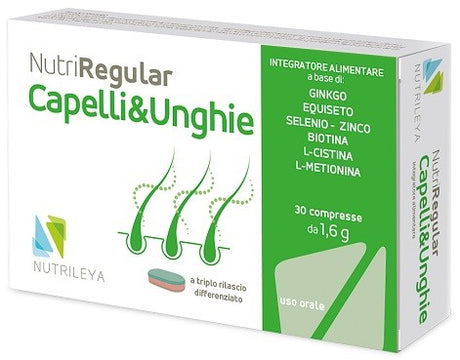 nutrileya nutriregular capelli unghie 30 compresse nutrileya ean 8055728150553