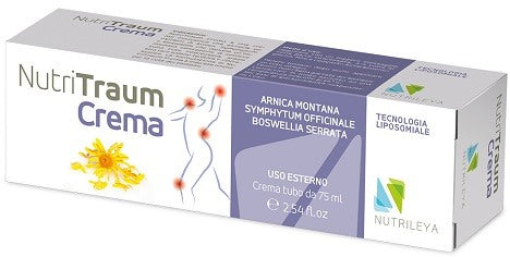 nutrileya srl nutritraum crema liposomale antinfiammatoria antiedematosa 75 g nutrileya ean 8055728150027