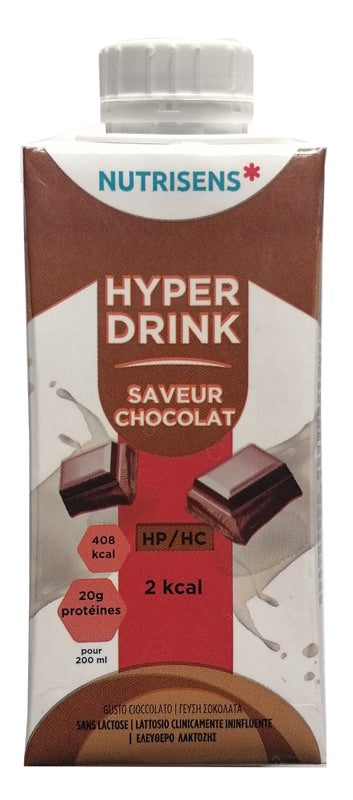 nutrisens france hyperdrink 2kcal cioccolato 4x200 ml nutrisens ean 3701052009573