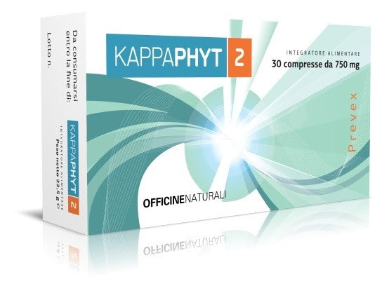officine naturali kappaphyt 2 30 compresse 750 mg officine naturali