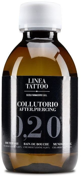 olcelli farmaceutici tattoo collutorio after piercing 020 clorexidina 200 ml olcelli farmaceutici ean 8006435002758