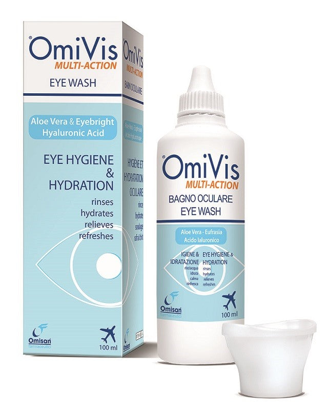 omisan farmaceutici omivis bagno oculare flacone 100 ml ean 8015658001349