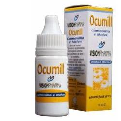omisan farmaceutici soluzione lubrificante ocumill camomilla malva 15 ml