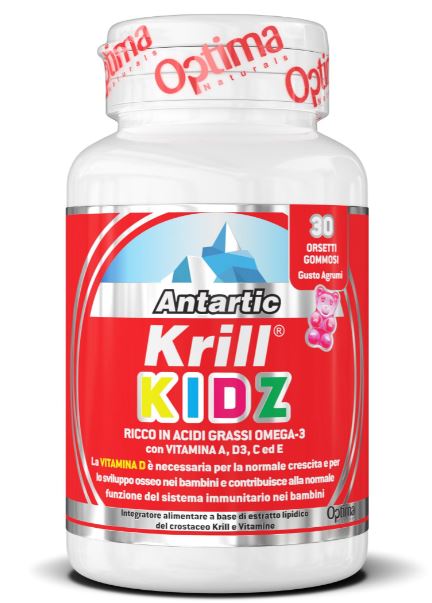 optima naturals antartic krill kidz vit d 30 caramelle gommose optima ean 8052432437024