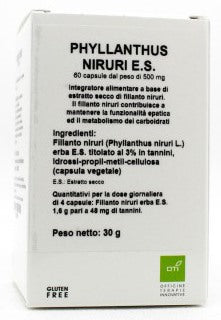 oti phyllanthus niruri estratto secco 60 capsule oti