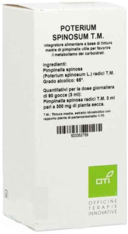 oti poterium spinosum tintura madre gocce 100ml oti