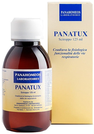 panahomeos laboratoires panatux sciroppo 125 ml