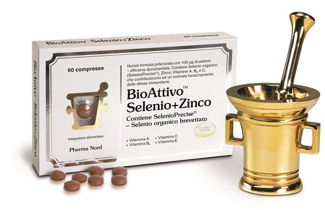 pharma nord bioattivo selenio zinco 60 compresse bioattivo ean 5709976010109