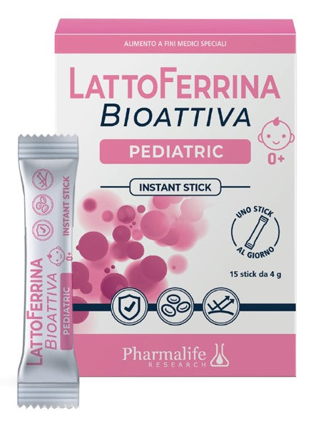pharmalife research lattoferrina bioattiva pediatric 15 stick 4 g pharmalife research ean 8051128635645