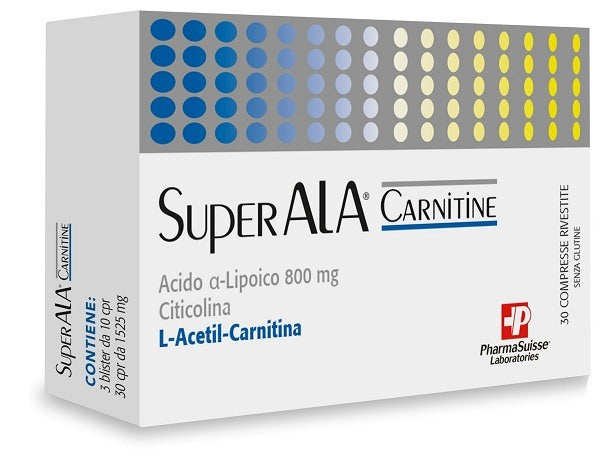 pharmasuisse superala carnitine 30 compresse ean 80924043