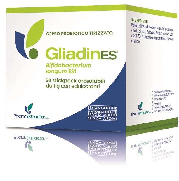 pharmextracta frigo gliadines 30 stickpack orosolubili omeopiacenza