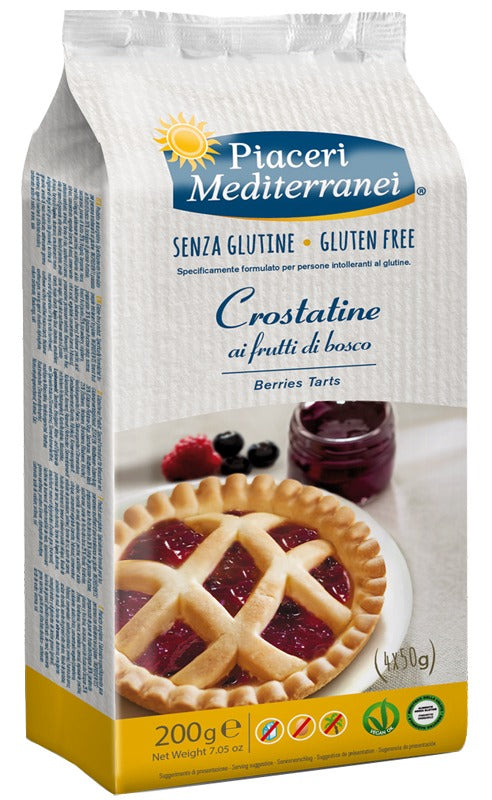 piaceri meditteranei piaceri medit crostatina frutti di bosco 4 pezzi 50 g piaceri meditteranei ean 8028169206844