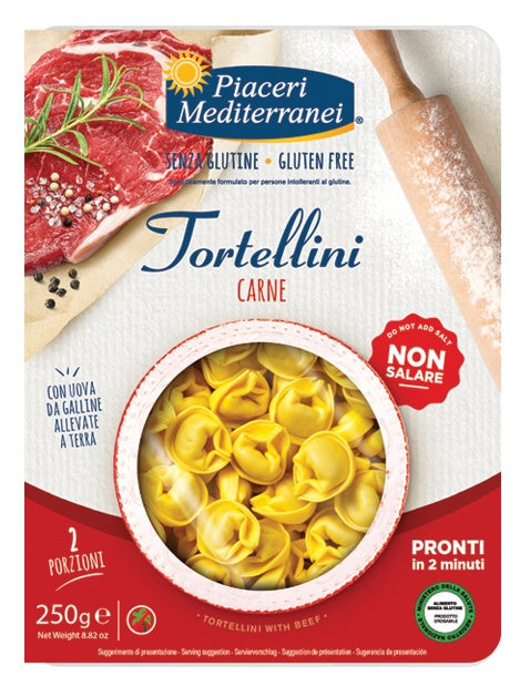 piaceri meditteranei piaceri mediterranei tortellini carne 250 g piaceri meditteranei ean 8028169207292