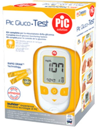 pic pic glucotest kit glucometro pic ean 8058090001140