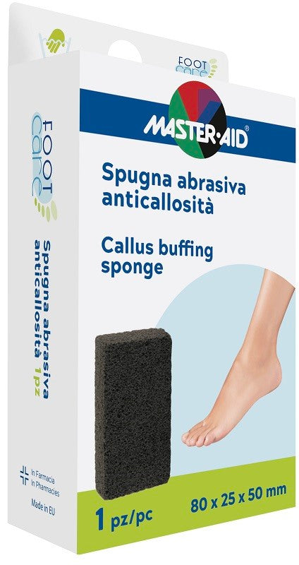 pietrasanta pharma master aid footcare spugna abrasiva b7 master aid ean 8032956149757