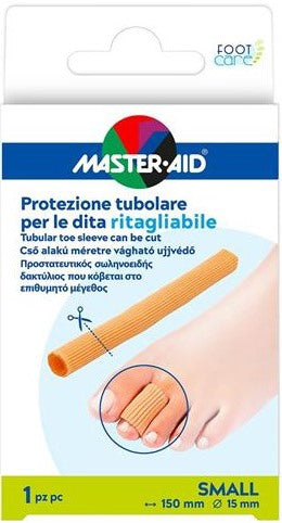 pietrasanta pharma protezione tubolare master aid footcare ritagliabile 15 cm 15 mm small c6 pietrasanta pharma ean 8032956145810