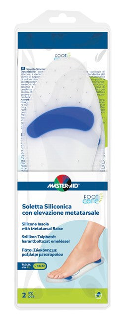 pietrasanta pharma soletta siliconica master aid footcare large 41 42 metatarso i6 master aid ean 8032956145599