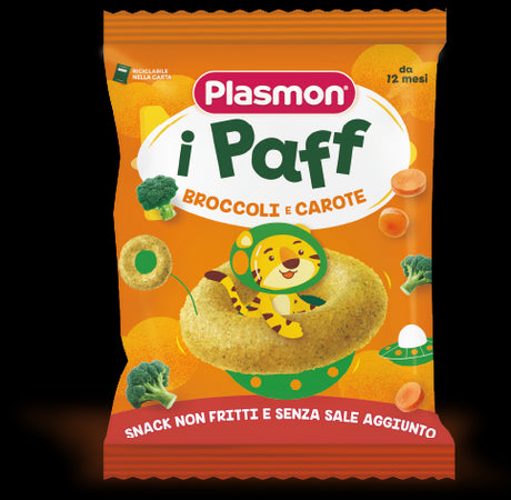 plasmon heinz italia plasmon paff anellini broccoli carota 15 g plasmon ean 8001040201701
